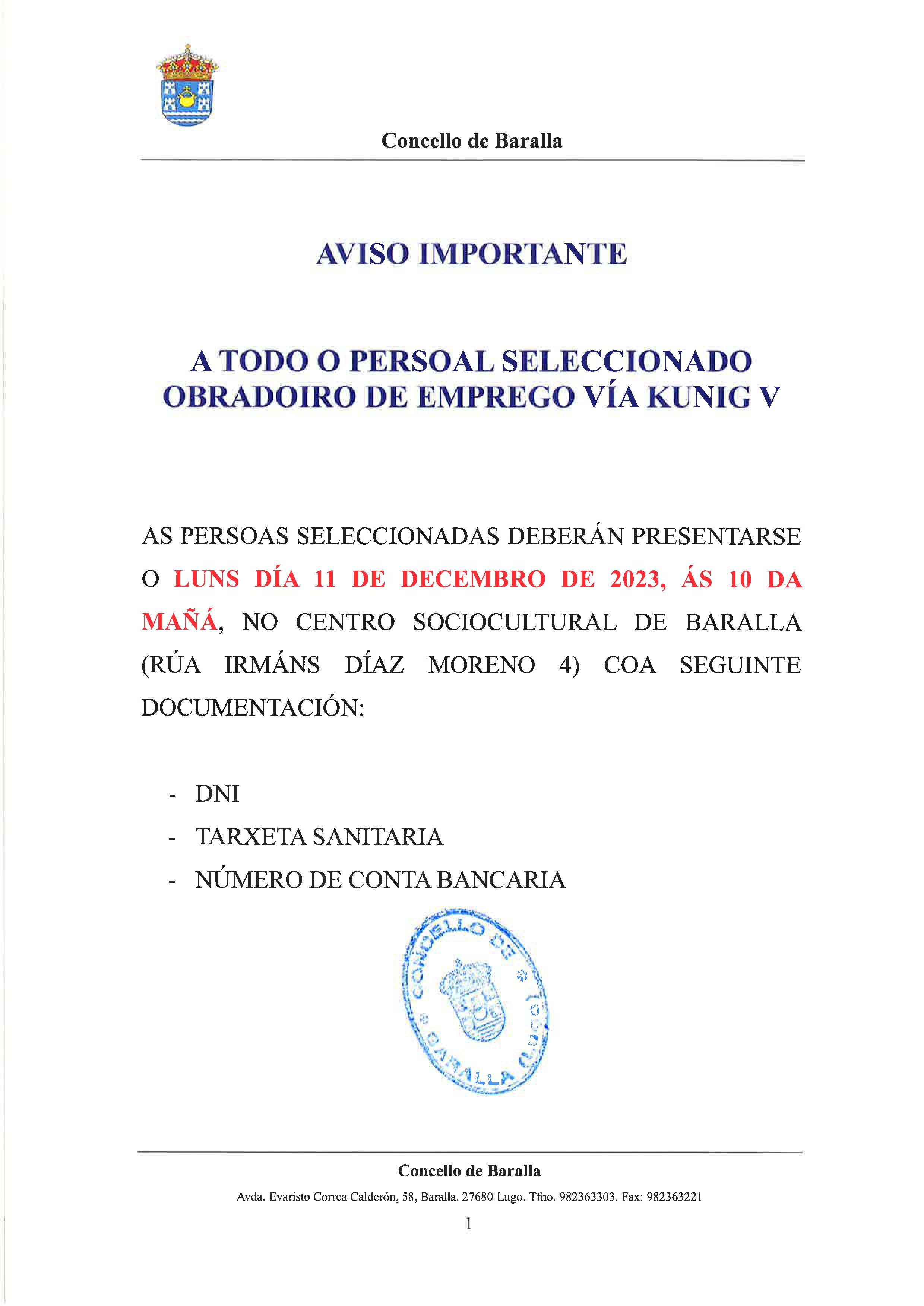 07122023 AVISO IMPORTANTE ENTREGA DOCUMENTACION_imagen