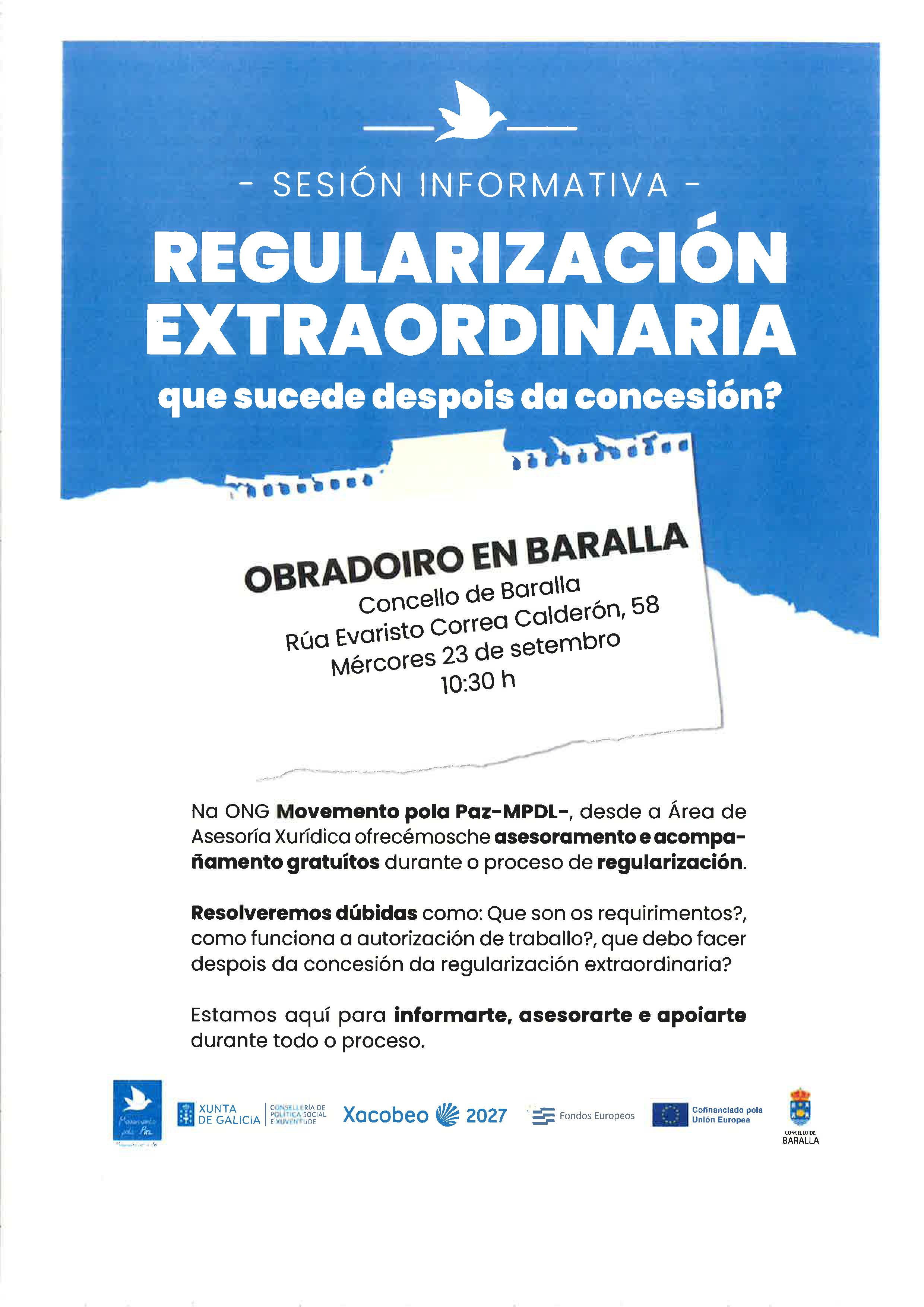 bradoiro informativo de regularizacion extraordinaria