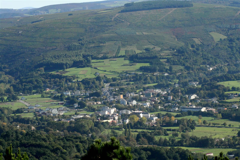 Vista de Baralla 